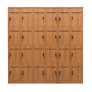 MFC家具商用储物柜防火办公健身彩色Formica层压紧凑型HPL储物柜