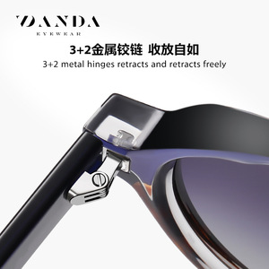 Zanda Eyewear Gafas de sol redondas S31108 polarizadas anti luz azul UV400 protección para conducir unisex - Product Image 3