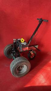 Porte-remorque électrique en acier et chariot de remorquage Capacité maximale de 11 000 livres Réglage de la hauteur sphérique personnalisable Puissance du moteur Pneus - Product Image 5