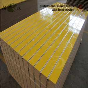 Nhôm chèn MDF Melamine phải đối mặt với slatwall Giày hiển thị - Product Image 1