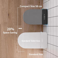 WC intelligent sur pied avec siège chauffant et fonction bidet pour la vente en gros