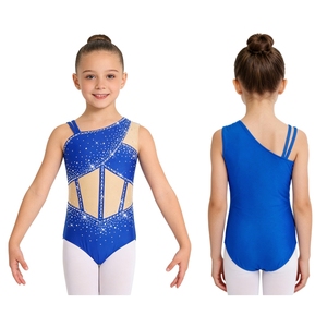 Trajes de Danza Lírica y Jazz para Niñas de 6 a 16 Años, Leotardo para Patinaje Artístico, Gimnasia, Espectáculos, Eventos y Competiciones - Product Image 2