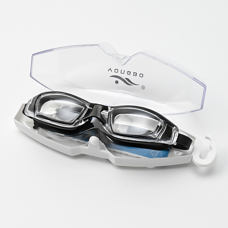 Lunettes de natation anti-buée adulte (envoi mixte) : (en boîte)