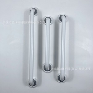 Barrière de sécurité Albert Series 48cm 58cm 68cm en acier inoxydable pour salle de bain et escalier, dispositif d'aide sans obstacle - Product Image 1