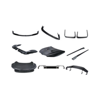 Kit carrosserie PK Style en fibre de carbone sèche pour BMW M8 F91 F92 F93 : lèvre avant, jupe latérale, diffuseur arrière, spoiler arrière, couvercle de coffre