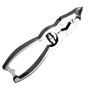 Cortauñas de Acero al Carbono de Alta Calidad ASAP con Mango Largo, Resistente, para Podología y Quiropodia, Punta Recta y Mandíbula Ancha - Product Image 1