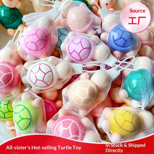 Little Turtle Squeeze Slow Rebound Mesh Bag Party Matching Pop Toy Stress Relief Gadget - Product Image 5