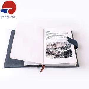 Majalah Kesehatan sampul keras Notebook cetak A5 kulit Pu Promosi Notepad sampul lembut Notebook kulit jurnal kustom 80 lembar