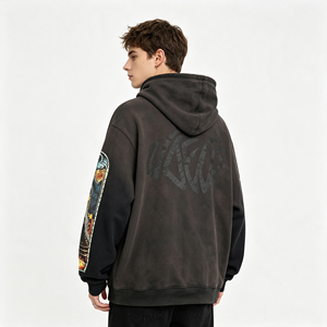 Sweat à capuche graphique 3D streetwear pour homme 2026 - Sweat-shirt à capuche oversize tendance, pull décontracté coupe ample pour la vente en gros de mode - Product Image 3