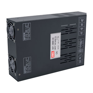 MWEL SCP-3000 3000W 12V 250A แหล่งจ่ายไฟแบบสวิตชิ่ง AC-DC ปรับค่าได้ สำหรับระบบอัตโนมัติในอุตสาหกรรม การทดสอบมอเตอร์ การชาร์จแบตเตอรี่ - Product Image 3