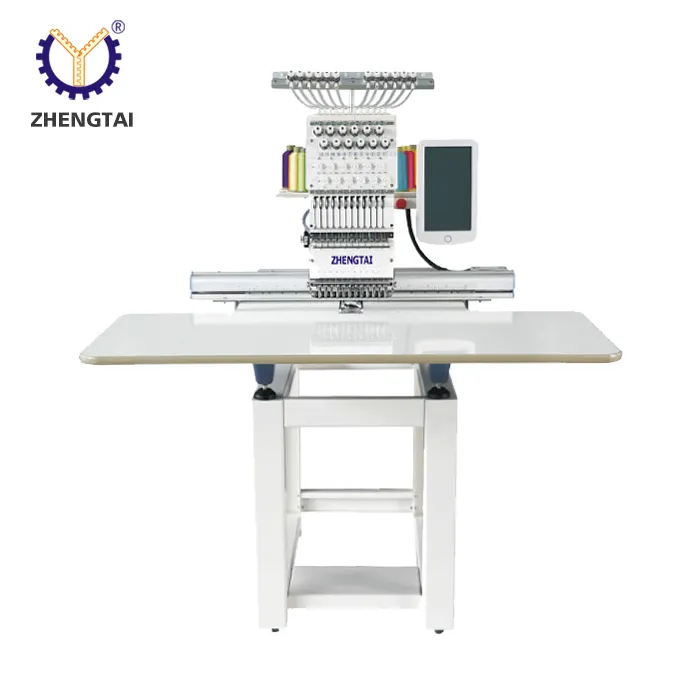 Zhengtai High Quality Embroidery Machine Computerized Embroidery Machine Clothes Single Head Embroidery Machine