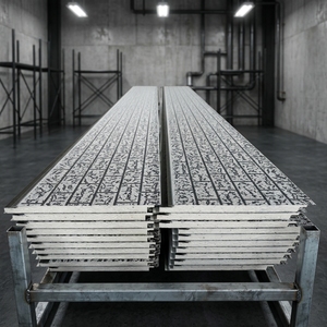 <span class=keywords><strong>Panel</strong></span> Decorativo de Pared de Metal <span class=keywords><strong>y</strong></span> <span class=keywords><strong>Madera</strong></span>, Decoración de Pared Exterior Aislada, Paneles Sándwich de PU, EPS, XPS, <span class=keywords><strong>Precio</strong></span> de Fábrica para Exteriores - Product Image 1