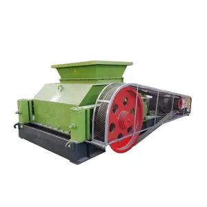 Hoge Sterkte Dubbele Roller Crusher Voor Maken Zand Ijzeren Kalksteen Erts Kleine Dubbele Roll Stone Crusher Molen