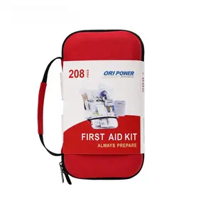 Kit de primeros auxilios de emergencia para uso en el hogar y al aire libre, equipo médico ecológico personalizado de alta calidad, venta al por mayor