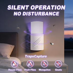 OEM İç Mekan Elektrikli Priz Tipi Sinek Tuzağı - LED UV Işıklı Sivrisinek ve Uçan Böcek Yapışkan Tuzağı - Product Image 4