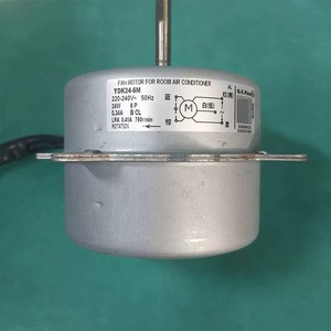 YDK24-6M มอเตอร์พัดลมสำหรับเครื่องปรับอากาศ 220V 24W 50Hz ลวดทองแดงหน่วยกลางแจ้งอะไหล่ทดแทน - Product Image 1
