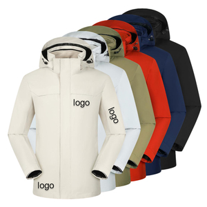 Softshell Outdoor Winddichte Jas Waterdichte Lichtgewicht Capuchon Wandelen Ademend Polyester Nylon Windjack Fabricage - Product Image 1