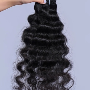 Extensiones de Cabello Humano Rizado Indio Virgen de Alta Calidad, Doble Trama, Naturales, para Mujeres, Estilismo de Salón - Product Image 4