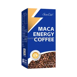 Maca instantânea profissional personalizada para homens, café afrodisíaco de resistência masculina