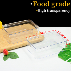 Hộp Tiramisu, Hộp Đựng Món Tráng Miệng Lớn, Hộp Đựng Thực Phẩm Bằng Nhựa, Hộp Đựng Bánh, Dùng Cho Gia Đình Và Thương Mại, Có Thể Tái Chế, Chất Liệu PS - Product Image 2