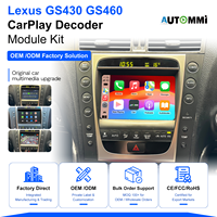 Módulo de Interfaz Inalámbrica CarPlay Android Auto Personalizado para Lexus GS430 GS460 2003-2012, Actualización de Pantalla Original