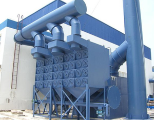 Collecteur de poussière industriel à impulsions - Type haute efficacité - 99,6 % - Composants de base du moteur - Product Image 3