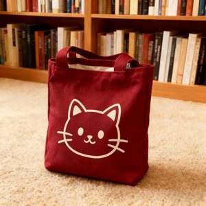 Bolsa de Mano Personalizada de Lona con Estampado de Fragmentos de Cerámica Vintage, Asa de Cinta Marrón, Bolsas Tote Cuadradas Verdes - Product Image 3