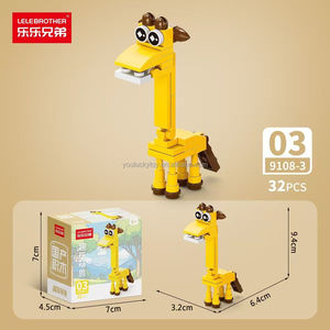 Bloques de Construcción Compatibles con <span class=keywords><strong>Lego</strong></span>, Animales del Océano, Insectos, Dinosaurios, Mundo de Partículas, Modelo de Bloques de Construcción, Juguete para el Día del Niño - Product Image 3
