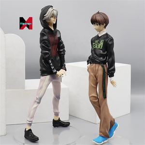 Figura de Anime de PVC de Neon Genesis Evangelion, Personajes de Acción de Dibujos Animados: <span class=keywords><strong>Ikari</strong></span> <span class=keywords><strong>Shinji</strong></span>, Kaworu, Nagisa, con Caja - Product Image 2