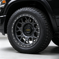 Jante tout-terrain Fanxin Mesh Spoke True Beadlock 16 17 18 pouces Noir mat 6x135 8x170 pour Toyota Tacoma Chevrolet Silverado
