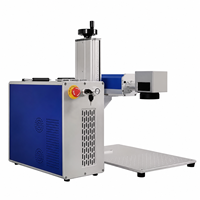 Machine de marquage laser à fibre Sttedu 20/30/50W pour bijoux, or, argent, laiton, acier inoxydable, format DXF/BMP, dispositif CNC haute précision