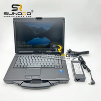 Ordinateur portable de diagnostic Toughbook CF53 CF-53 I5 8G 512GB 1TB pour chariot élévateur, excavatrice, chargeuse