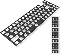 Mousse PCB pour clavier Poron, 68 touches, tampons de commutateur Poron, amortisseurs de son pour clavier personnalisé