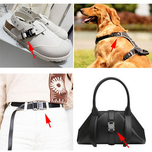 Turun 14mm ajustable DIY hebilla de tapa de Metal hebillas de correa para sombreros con cliente hebilla decorativa de Metal de 1/2 pulgadas - Product Image 5