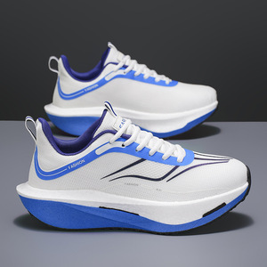 Chaussures de course pour hommes, jeunes, entraînement sportif, marathon, dessus en mesh, semelle intermédiaire en EVA, antidérapantes - Product Image 3