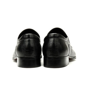 2025 nueva tendencia estilo elegante británico auténtico cuero genuino hombres zapatos de vestir de cuero negro Kleid Schuhe zapatos de fiesta de boda - Product Image 5