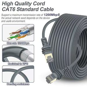 Kit d'optimisation de câbles de <span class=keywords><strong>communication</strong></span> extérieurs V3 Gen3 Mini Starlink CAT5E Ethernet, câble étanche en PVC, remplacement et extension de câbles - Product Image 2