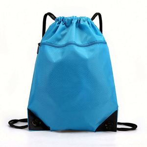 Design Custom Oxford <b>Drawstring</b> Backpacklarge-capacity Waterproof Sports <b>Drawstring</b> Bag <b>Backpack</b> - Product Image 5