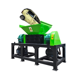 Plastic Shredding Machine Crusher Strong Industrial Plastic Shredder Double Shaft Shredder Machine