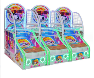 Machine de jeu d'arcade de tir au basket-ball de rue Crazy Hoop, à monnayeur, pour enfants - Product Image 3