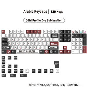 Nuevas Teclas XDA PBT con Sublimación de Tinta para Teclado, en <span class=keywords><strong>Español</strong></span>, Coreano, Árabe y Ruso, Diseño Personalizado, Teclas Coloridas - Product Image 3