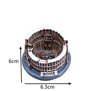 Tavolo di sabbia psicologico eco-friendly resina sabbia gioco modello scatola di terapia giocattoli con Logo romano colosseo - Product Image 5