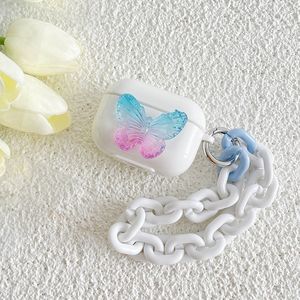 <span class=keywords><strong>2022</strong></span> Ins Offre Spéciale De Luxe 3D PAPILLON Glitter Doux Clair de L'écouteur Avec mignon Porte-clés Pour <span class=keywords><strong>Airpods</strong></span> <span class=keywords><strong>Pro</strong></span> 2 1 Fundas - Product Image 5