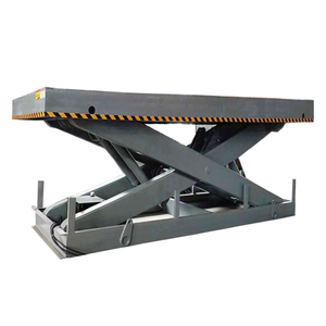 Nieuwe Fabriekspromotie 2T 5T 10T 2M 3M Custom Stalen Vrachtlift Hydraulisch <span class=keywords><strong>Platform</strong></span> Vracht Vloer Vaste Schaarlift - Product Image 1