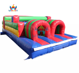 Pista de Obstáculos Inflable de Grado Comercial, Colorida, para Niños, Fiestas y Eventos al Aire Libre - Product Image 4