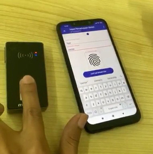 Hfsecurity HF-7000 Máy quét dấu vân tay Indonesia Mugen bpn hệ thống khảo sát đất có được hình ảnh dấu vân tay - Product Image 1