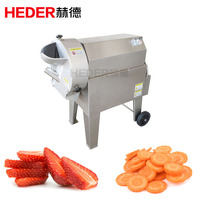 Cassave Komkommer Radijs Aardappel Chip Snijmachine Cutter Wortel Aardbei Snijmachine