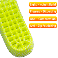 Semelles intérieures respirantes et lavables en PU pour le sport, texture popcorn, amorties, écologiques, pour la course quotidienne et la marche, unisexe