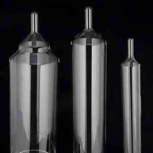 Tube en verre de quartz poli transparent de 19-25 mm pour lampe UV et système de purification d'eau commercial - Product Image 3
