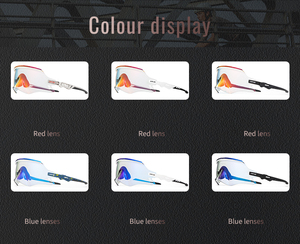 KAPVOE <strong>EAGLE</strong> Sharp Sports <strong>Sunglasses</strong>, Photochromic Revo Blue Red Day and Night Vision Googles - Product Image 6